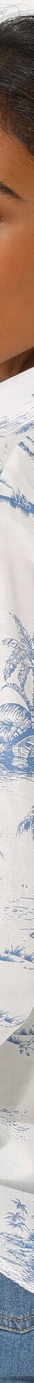 Chemise imprimé toile de jouy (blanc / bleu) Chemise imprimé toile de jouy (blanc / bleu)